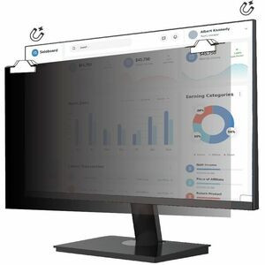 V7 Screensentry PS215W9AM Anti-Glare Privacy Screen Filter Taa Compliant for 54. PS215W9AM