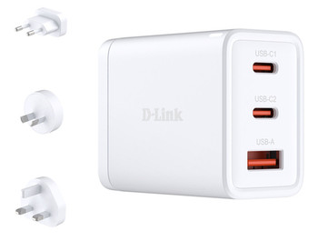D-Link 65W Gan Charger. Charger Type: Indoor Power Source Type: Ac Charger Compa DCP-651