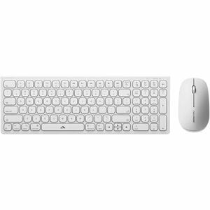 Alogic Echelon Keyboard & Mouse English  Usb Type A Wireless Bluetooth/Rf 5.0 ASKBT2MCWH-UK