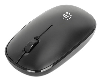 Manhattan Mw3050 Wireless Optical Mouse Black 1200Dpi 2.4Ghz Up To 10M Usb Ambid 190312