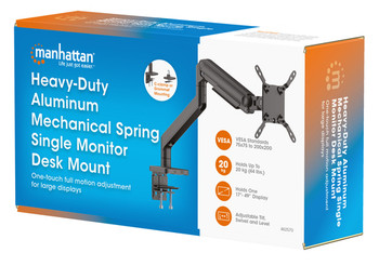 Manhattan Desk Mount for Tv & Monitors Full Motion Springfor Screens 13" To 42"C 462570