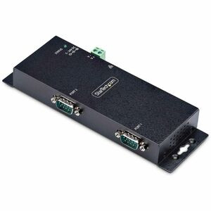 Startech 2-Port Serial To Ethernet Adapter Ip Serial Device Server for Remote Rs I23-SERIAL-ETHERNET