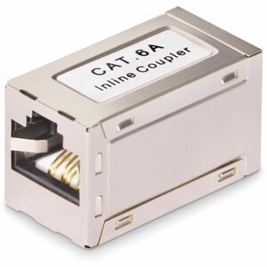 Startech Shielded Rj45 Coupler Inline Cat6A Coupler Female To Female F/F T568B P IN-CAT6A-COUPLER-S1