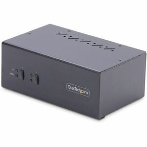 Startech 2-Port Dual-Monitor Displayport Kvm Switch 4K 60Hz 2X Usb 5Gbps Ports H P2DD46A2-KVM-SWITCH