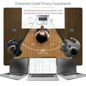 Startech 16-" Macbook Pro 21/23 Laptop Privacy Screen Anti-Glare Privacy Filter 16M21-PRIVACY-SCREEN