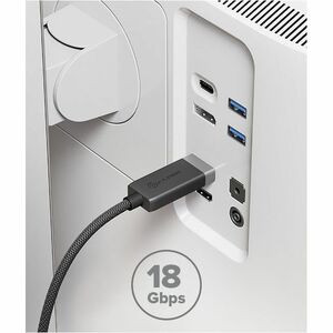 Alogic Fusion 2 M Hdmi/Usb-C A/V Cable 1 Cable for Notebook Pc Tv Projector Firs FUCHD2-SGR