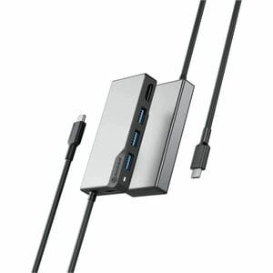 Alogic Fusion Core 5-In-1 Usb-C Hub Compact Dock V2 UCFUHDV2-SGR