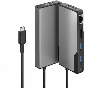 Alogic Usb-C Fusion Alpha 6-In-1 Hub V2 Compact Dock UCFUPRGVV2-SGR