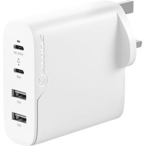 Alogic 4 Port 100W Usb-C Usb-A Gan Charger With 2M Usb-C Cable Laptop Iphone Ipa WCG4X100-UK