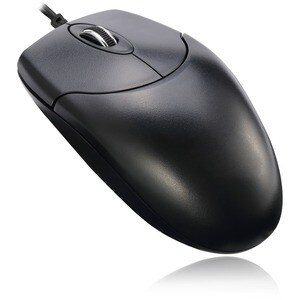 Adesso HC-3003PS Mouse Ps/2 Optical 3 ButtonS Black Cable 1200 Dpi Scroll Wheel HC-3003PS