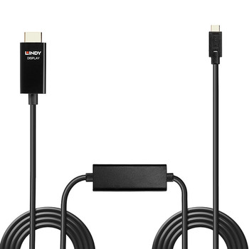 Lindy 10M Usb Type C To Hdmi 4K60 Adapter Cable With Hdr. Cable Length: 10 M Con 43317
