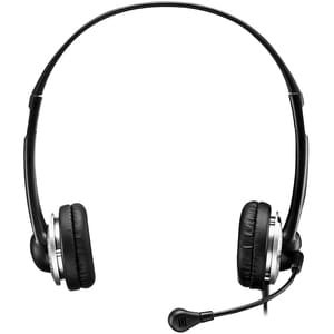 Adesso XTREAM P2 Wired Over-The-Head On-Ear Stereo Headset Black Binaural Supra- XTREAM P2