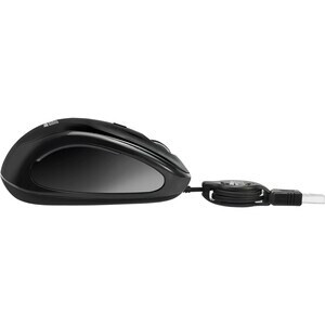 Adesso IMOUSE S8B Mouse Usb 2.0 Optical 3 ButtonS Black Cable 1600 Dpi Scroll Wh IMOUSE S8B