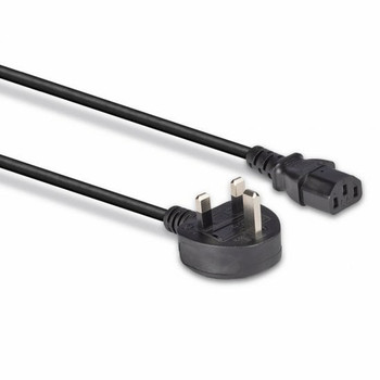 Lindy 10M  3 Pin Plug To Iec C13 Mains Power Cable Black. Cable Length: 10 M C 30437