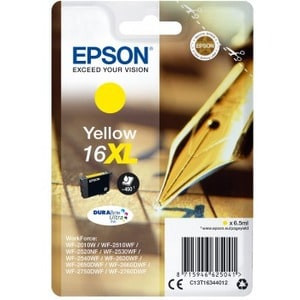 Epson Durabrite Ultra Inkjet Ink Cartridge Yellow Pack 450 Pages C13T16344012