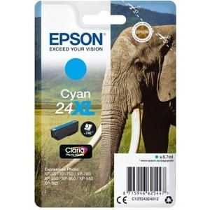 Epson Claria Photo Hd High Yield Inkjet Ink Cartridge Cyan Pack 740 Pages C13T24324012