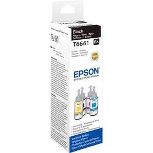 Epson 664 Ecotank Black Ink Bottle 70Ml. Printing Colours: Black Compatibi C13T664140