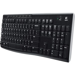Logitech K270 Keyboard Wireless Connectivity Usb Interface Danish Norwegian Swed 920-003735
