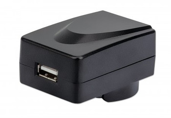 Manhattan Mains Usb-A Mobile Device Charger With /Eu/Usa Adaptors Smartphone C 102155