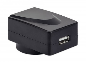 Manhattan Mains Usb-A Mobile Device Charger With /Eu/Usa Adaptors Smartphone C 102155