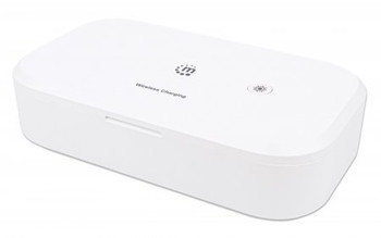 Manhattan Uv Phone Sanitizer With Wireless Charger 10 W Wireless Charging Pad In 180283