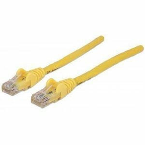 Intellinet Network Patch Cable Cat6 20M Yellow Cca U/Utp Pvc Rj45 Gold Plated Co 730440