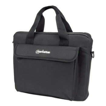 Manhattan London Laptop Bag 12.5" Top Loader Black Low Cost Accessories Pocket S 439862