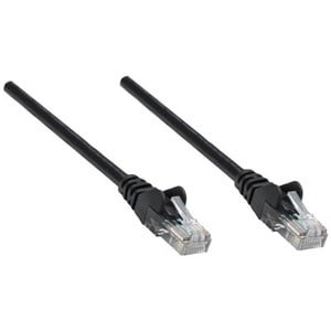 Intellinet Network Patch Cable Cat6A 0.25M Black Copper S/Ftp Lsoh / Lszh Pvc Rj 737012
