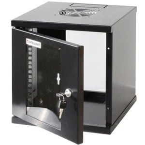 Intellinet 10" Network Cabinet Wall Mount Standard 6U 300Mm Deep Black Assembled 711692