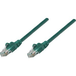 Intellinet Network Patch Cable Cat5E 3M Green Cca U/Utp Pvc Rj45 Gold Plated Con 319782
