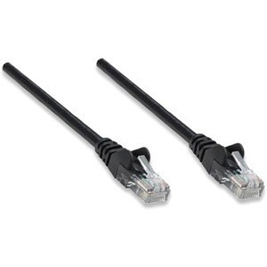 Intellinet Network Patch Cable Cat5E 3M Black Cca U/Utp Pvc Rj45 Gold Plated Con 320764