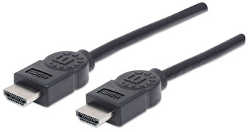 Manhattan Hdmi 4K@30Hz Cable 1.8M Male To Male Black Ultra Hd 4K X 2K Fully Shie 306119