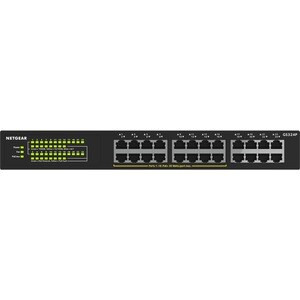Netgear 300 Gs324P 24 Ports Ethernet Switch 2 Layer Supported Twisted Pair Rack- GS324P-100EUS