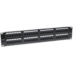 Intellinet Patch Panel Cat5E Utp 48-Port 2U Black 48 X Rj-45 2U High 19" Wide Ra 513579