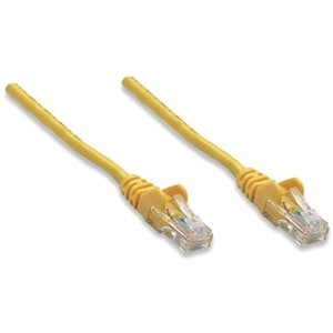 Intellinet Network Patch Cable Cat5E 0.5M Yellow Cca U/Utp Pvc Rj45 Gold Plated 325165