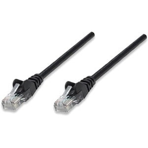 Intellinet Network Patch Cable Cat5E 1.5M Black Cca U/Utp Pvc Rj45 Gold Plated C 338387