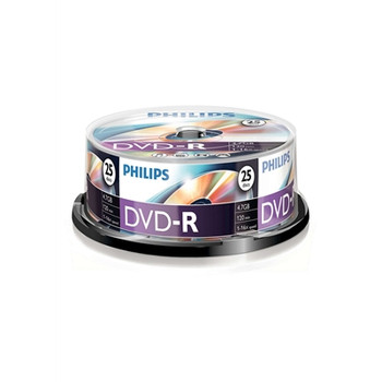 Philips Dvd-R 16X 25 Pk Spindle PHOVRG472516SP