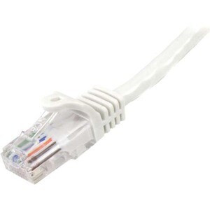 Startech 7M White Cat5E Patch Cable With Snagless Rj45 Connectors Long Ethernet 45PAT7MWH