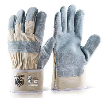 Beeswift Canadian High Quality Rigger Gloves White CANCSP