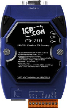 ICP DAS 50503 PROFIBUS/MODBUS/TCP GATEWAY 50503