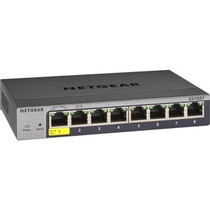 Netgear Gs108T-300 Managed L2/L3/L4 Gigabit Ethernet 10/100/1000 Full Duplex GS108T-300UKS