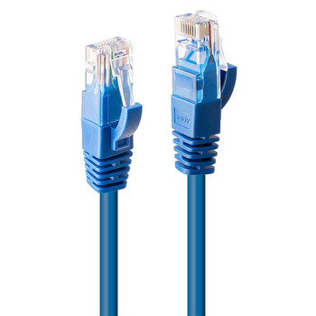 Lindy 0.5M Cat.6 U/Utp Network Cable Blue. Cable Length: 0.5 M Cable Standard: C 48016