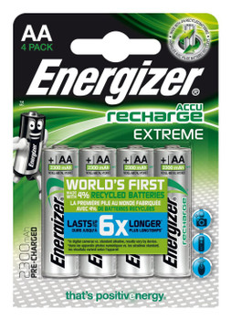 Energizer 7638900416893 EXTREME AA ECO 4PK 2300MAH 7638900416893
