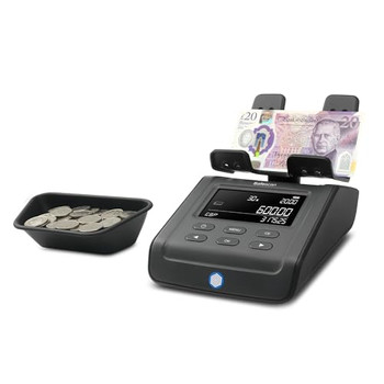 Safescan 6175 Money Counting Scale for Coins and Notes - Black SAFESCAN6175BLK