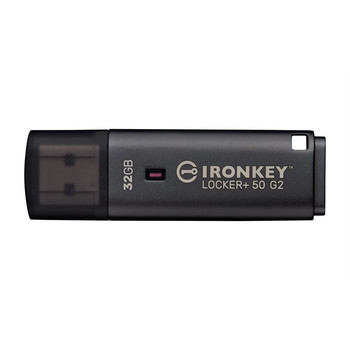Kingston Technology IronKey 32GB Locker Plus 50 G2 FIPS 197 AES-256 IKLP50G2/32GB