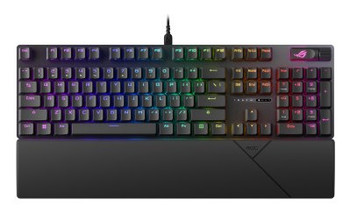 ASUS ROG Strix Scope II X Keyboard Gaming USB Black 90MP03XF-BKEA20