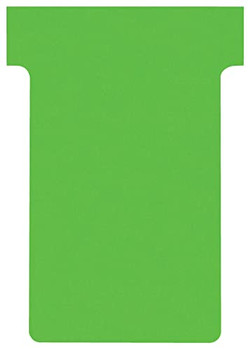 Nobo T-Cards Size 2 Pack of 100 Green 2002005 2002005