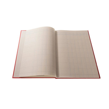 Collins Cathedral Accounts Book 6 Cash Columns Red 69/6.1 69/6.1