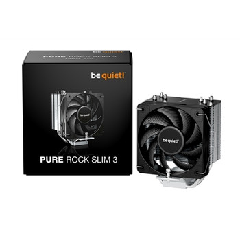 Be Quiet! Pure Rock Slim 3 Fan Cpu Cooler Universal Socket High Quality 100Mm Pw BK047