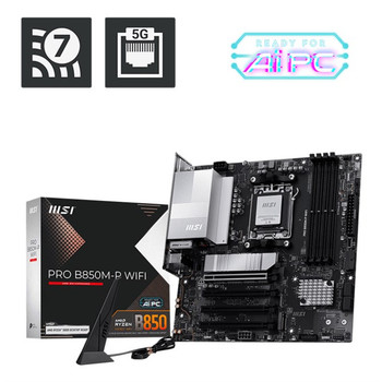 MSI PRO B850M-P WIFI AMD B850 Socket AM5 Micro ATX PRO B850M-P WIFI